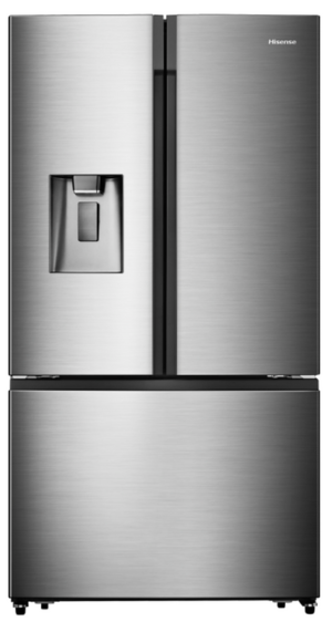 Hisense - 21.1 cu.ft. Counter-depth French Door Refrigerator, Water & Ice (RF208N6CSE)